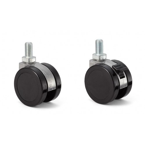 Twin Wheel Caster (Threaded Bolt Type)